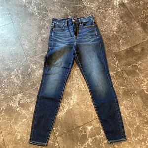 American Eagle Dark Wash Mid Rise Jeans